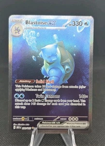 Blastoise ex 200/165 Sv: Scarlet & Violet 151 Holo - Bild 1 von 4