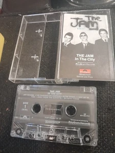 The Jam - In The City Cassette 1977 POLYGRAM RECORDS RARE HTF - Picture 1 of 2