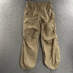Love Tree Womens Pants Beige Size Large Parachute Pant 100% Nylon - Picture 1 of 17