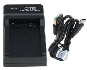 OTB Akkuladestation für Samsung SLB-11A inklusive USB-C-Kabel - Bild 1 von 1