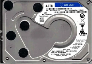 WD40NMZW-11GX6S1, WESTERN DIGITAL USB 3.0 4TB DEC 2017 WX31 - Afbeelding 1 van 1