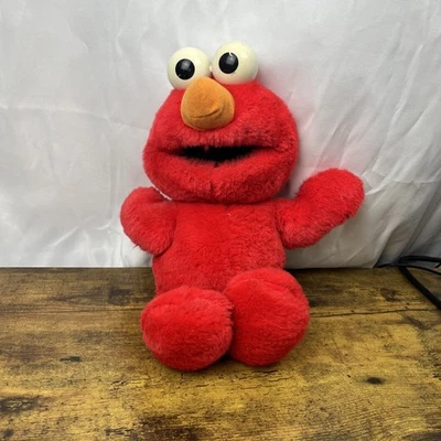 复古 1995 芝麻街 原版 Tyco Tickle Me Elmo 测试并正常工作 — 第 1/4 张图片