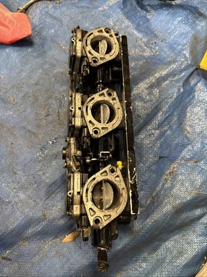 Kawasaki ZXI 1100 jet ski stx 900 CDKII CDK2 KEHIN TRIPLE CARB CARBS RACK - Image 1 of 4
