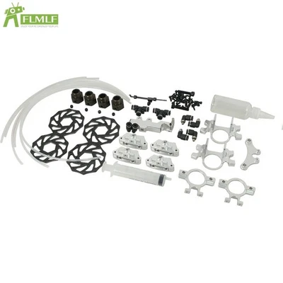 Kit de sistema de freno de disco hidráulico de 4 ruedas FMLF para 1/5 RFUN RF5 MCD XS5 RR5 Foto 1 de 4