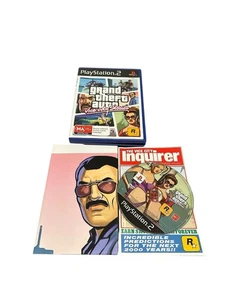 Grand Theft Auto GTA Vice City Stories PS2 Playstation 2 Game W Manual + Map - Picture 1 of 5