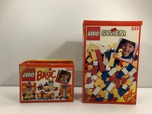 LEGO System Basic 335 325 leere Kartons Sammeln 1990 Retro Vintage - Bild 1 von 7