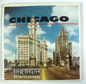 View-Master 3 Rollen Paket Chicago Nummer A 551. Mit 2 extra Rollen Nat. Parks, TV - Bild 1 von 4