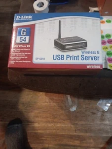 D-Link Wireless Print Server DP-G310 Air Plus G 54Mbps - Picture 1 of 4