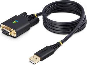.Com Cavo Da USB a Seriale Null Modem 1M, Ritenzione COM, FTDI, Adattatore USB-A - Foto 1 di 12