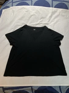 Madewell Deep V-neck T-shirt, Women’s Size 2X, NWT! - Picture 1 of 6