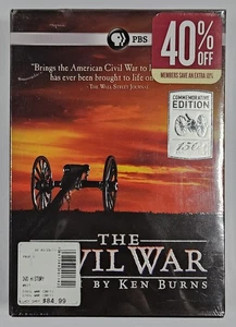 Ken Burns The Civil War DVD Set Commemorative Edition 6-Disc Box Set New Sealed - Foto 1 di 5