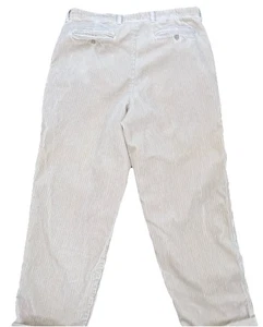 Gap Mens Pants Straight Leg Heavy Corduroy Beige Cuffed 36X30 From 2009 - Picture 1 of 11
