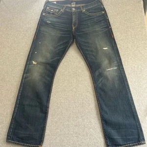 True Religion Jeans Men's Ricky Super T Blue Size 36 Made in USA - Picture 1 of 15
