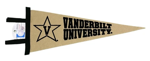 Vanderbilt Commodores Wool Pennant by Collegiate Pacific-6x15-NWT Cover