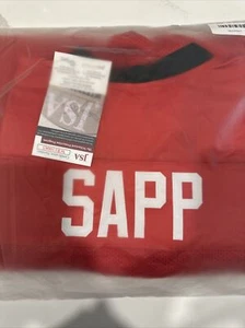 Warren Sapp Autographed Signed Cust Jersey Auto Tampa Bay Buccaneers HOF JSA COA - Picture 1 of 3