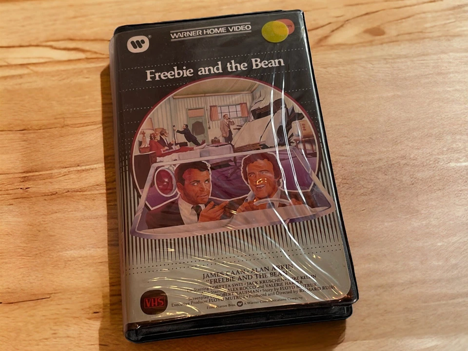 Freebie And The Bean VHS Tape Clamshell Original Warner Home Video - Image 1 of 1