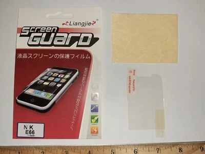 Película protectora de pantalla transparente alta para teléfono móvil Nokia E66 1 pieza ENVÍO A EE. UU. Foto 1 de 4