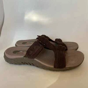 Skechers Sandals 40790 Chocolate Size 7 Hook N Loop - Picture 1 of 7