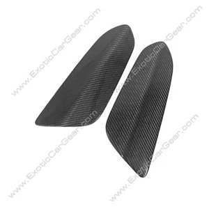 Tapas traseras del alerón trasero de fibra de carbono para Porsche 991.1/991.2 GT3RS - Imagen 1 de 3