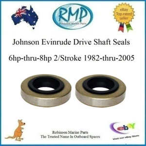 2 x Evinrude Johnson Gearbox Drive Shaft Seals 6hp-thru-8hp 1982-2005 # 324639 - Picture 1 of 3