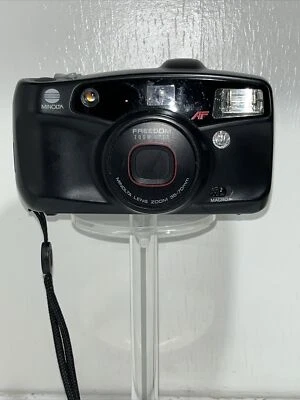 Minolta Freedom Zoom 70EX 35mm Film Point and Shoot Camera Vintage TESTED A9 - Image 1 of 4