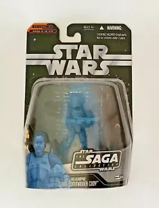 Figura Cody clon holográfica colección Star Wars Saga clon comandante Hasbro 56 - Imagen 1 de 6