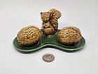 Vintage Squirrel with Walnuts Salt & Pepper Shakers