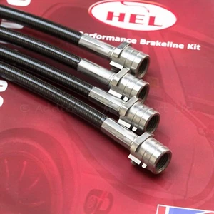 Porsche 911 (997) Front and Rear Stainless Steel Braided Brake Lines, All Models - Picture 1 of 2