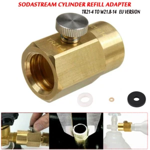 Wassersprudler CO2 Adapter Zur Befüllung Von Sodastream Soda Club W21.8-14 DE - Bild 1 von 8