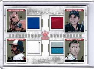 Secretariat/Annika Sorenstam/Eddie Murray/Ivan Lendl Sportking GU Jersey 1/10 - Picture 1 of 2