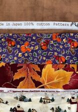 CRANSTON, D. Mumm, Moda 100% Quilt Quality Cotton Fabric Lot Autumn