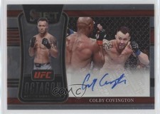 2022 Panini Select UFC Octagon Action Signatures Colby Covington #OA-CCV Auto