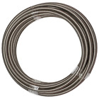 Flo Supply 20AN Stainless Steel Braided Hose - Synthetic Rubber Liner