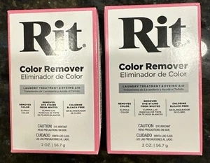2 Rit Dye Laundry Treatment Color Remover Lot - Picture 1 of 2