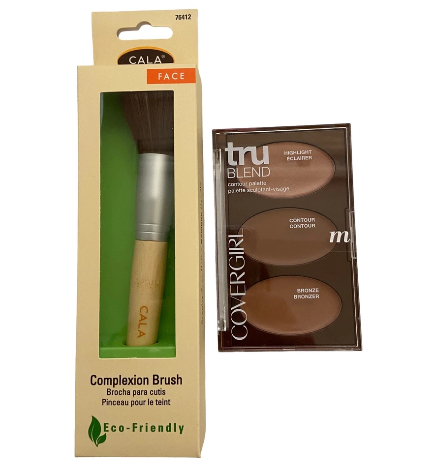 COVERGIRL TruBlend Countour Palette Medium with blending brush - Image 1 of 3