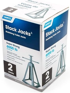 Camco 44561 Aluminum Camper Jack - 2 Pack (0153.1013) (R) - Foto 1 di 2