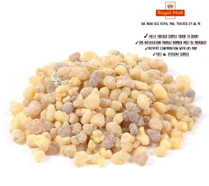 Frankincense Omani Resin Incense Pure Grade *A* Premium Quality! 25g-1kg - Picture 1 of 2