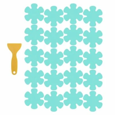 20-80PCS Non-Slip Flower Safety Tread Applique Sticker Mat Bath Strip Tub Shower - Image 1 of 4