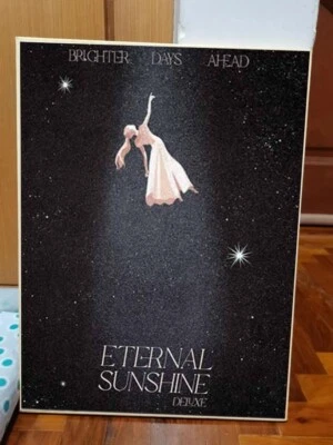 Ariana Grande Eternal Sunshine Deluxe Brighter Days Ahead Artwork Poster