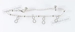 Foot Jewelry Leg Anklets Foot Bracelets Infinite Fashion Leg Chain - Picture 1 of 7