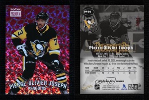 2020 Skybox Metal Universe Premium Prospects /50 Pierre-Olivier Joseph Rookie RC