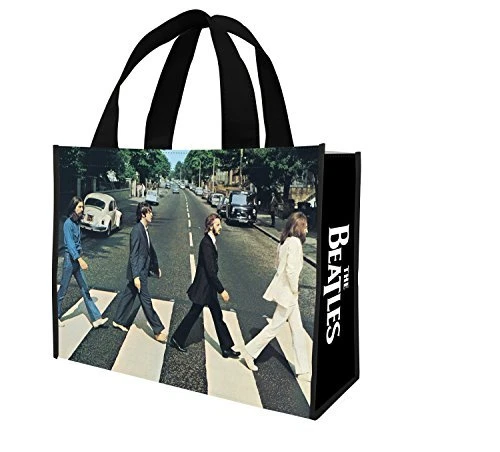 Bolso Shopper The Beatles Abbey Road Grande Reciclado Foto 1 de 2