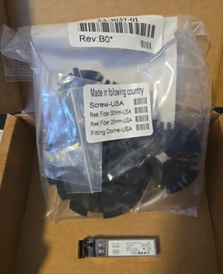 NEW Cisco GLC-FE-100BX-URGD 100BASE-BX10-U Rugged SFP NEC V01 10-2414-0 - Picture 1 of 4