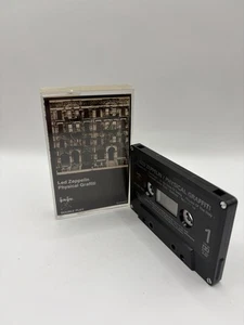 Led Zeppelin Physical Graffiti Cassette Tape Black Shell - Picture 1 of 10