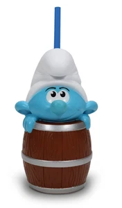 SMURFS PELÍCULA 2025 barril botella taza cine teatro exclusivo nuevo - Imagen 1 de 5