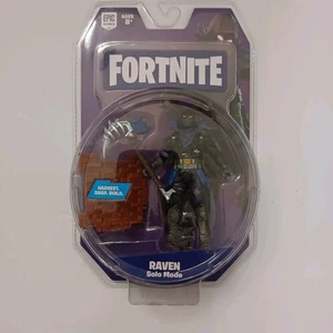 Fortnite Raven Solo Mode Harvest, Snap, Build Action Figure 2019 Epic Games Raro - Foto 1 di 7