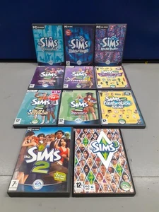 The Sims 2 3 Pezzi Cd-Rom Stuff & Expansion Packs Tutto Completo Con Manuale MintCond - Foto 1 di 4
