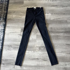 Frame Jeans Herren 28 LHomme Skinny Black Wash Stretch Denim Freizeit 5 Taschen Reißverschluss - Bild 1 von 7