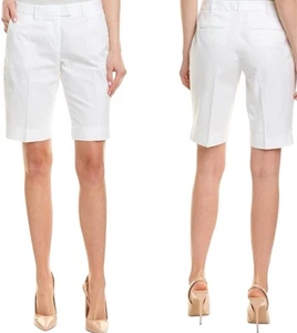 Pantaloncini casual Brooks Brothers Advantage chino bianchi preppy golf taglia 2 - Foto 1 di 9