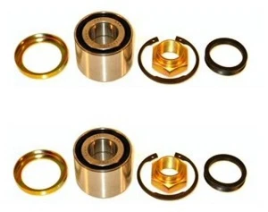 Deux Roulements Arrières de Roues C15-AX-SAXO-ZX-XSARA-106-205-306-309 - Picture 1 of 1